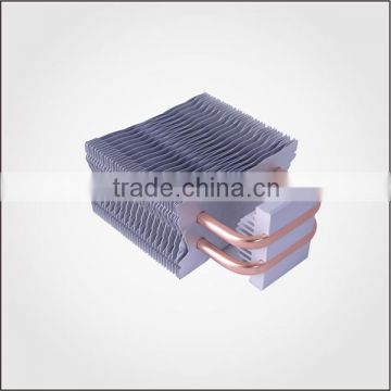 New Technology custom copper heatpipe instert aluminum fin heatsink