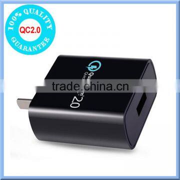 Hot Selling Fast Charging QC2.0 USA Socket Portable Phone USB Battery Charger                        
                                                Quality Choice