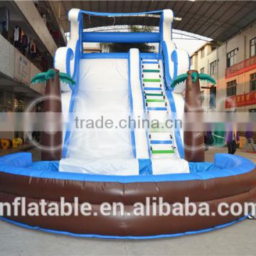 New design giant best quality inflatable hippo slide/inflatable water slide for kids/inflatable water slide for sale with pool