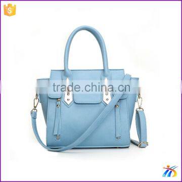 Candy colors available Satchel Lady Bag famous american brand sky blue handbags