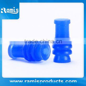 Blue silicone waterproof wire seal