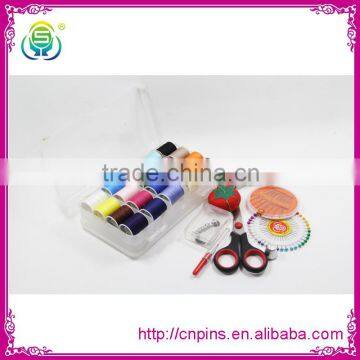 Promotion sewing tools disposable pvc sewing box