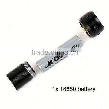 1180 Multi-function Self-defense Rechargeable Baseball Shape 2013 Police Flashlight photo-2