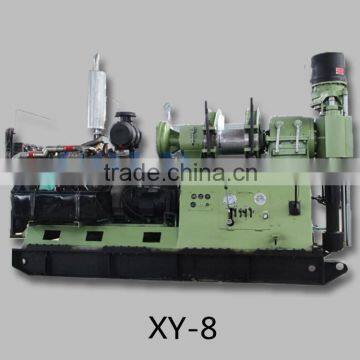 Wire line core drilling rig XY-8, large diameter core drilling rig original drilling rig manufacturers