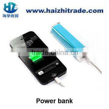 Mini usb charger power pack 1500mah 2000mah gift lipstick power bank portable mobile charger