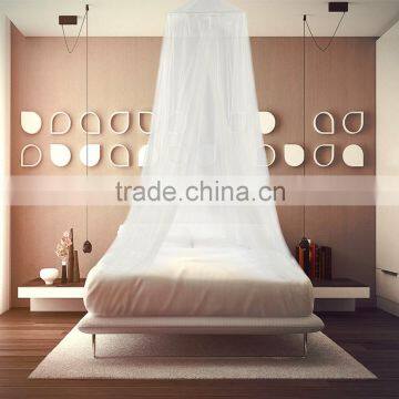 polyester mesh fabric design pop up conical mosquito nets bed canopy