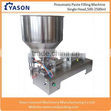 500-2500ML Single Head Pneumatic Viscous Liquid Filling Machine,High Viscosity Liquid Filler