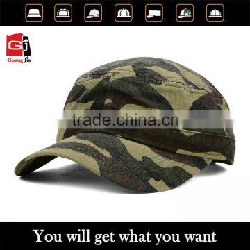 fashion custom high quality camo promotional army hat wholesale