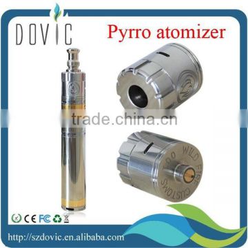 black/stainless/copper pyrro rda pyrro atomizer