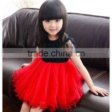 2016 fashion flower girls dress children frock model summer baby girls dress