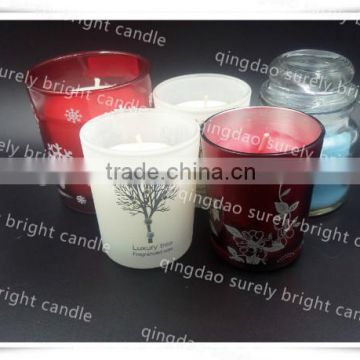 christmas candle supplies glass jar candles