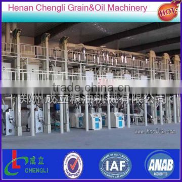 120 TPD maize flour mill machinery, flour mill, industrial maize flour milling plant