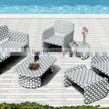 Royal Santa outdoor Furniture High Quality Sofa set garden furniture Restaurant sofa