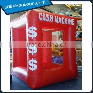 Top selling inflatable money booth for outdoor event