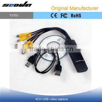 4 Channels usb video capture device