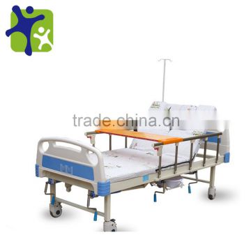 ABS headboard hospital nursing bed,drip stand thickand Wash basin