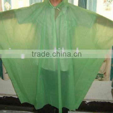 PE/PEVA rain poncho