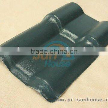 Grey Synthetic Resin Roofing Tile