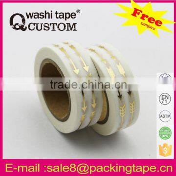 China wholesale DIY hot sale decorative Foil Paper Tape for kids