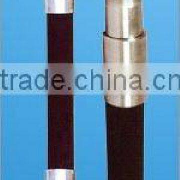 Steel wire spiraled drilling rubber hose