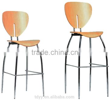 TDC-081h bentwood fastfood restaurant chair bentwood dining barchair barstool