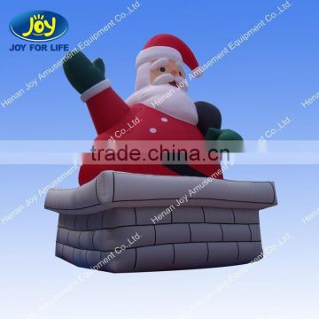 Christmas decoration inflatable outdoor sitting santa