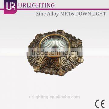 Wholesales LED Cob Antique Zinc Alloy Ceiling Downlight MR 16