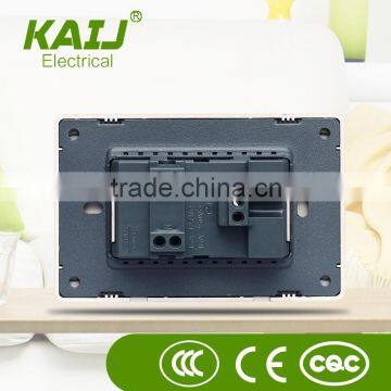 Wall Mount 15A 300V Power Electrical Double Pin Switch Socket photo-6