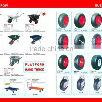 Wheelbarrow Tyre, Wheel Barrow Tire, Wheel Barrow Rubber Tire 400-8 4pr Wheelbarrow Tyre photo-5