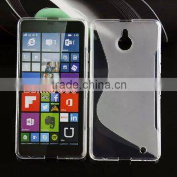 Mobile accessories ultra thin Matt Translucence TPU Gel S Line Cell phone Case Cover for Microsoft Lumia 850 china price