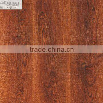 12mm brown core embossed laminated flooring-1104