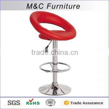 ABS material colorful K/D bar stool