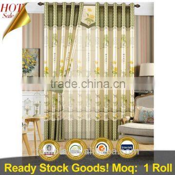 Oriental curtain fabric luxury curtain fabric galaxy printed fabric