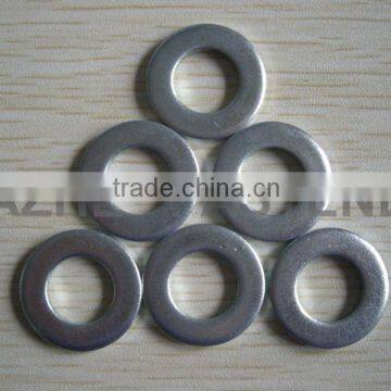 DIN125 zinc plated and plain flat washers