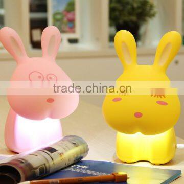 new product modern rabbit wholesale decorative led table lamp for gifts