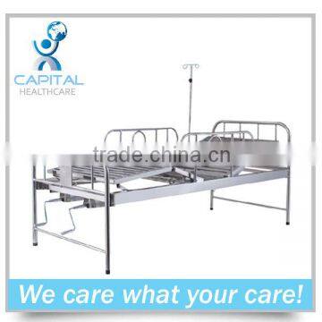 CP-M752 high quality manual 2 cranks hospital bed