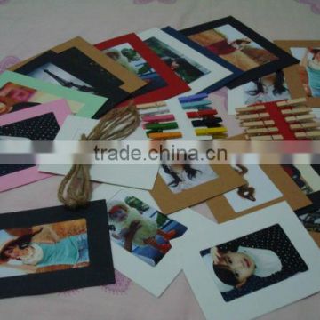 Handmade recycled paper photo frames with Factory Direct Price 3 inch,4inch,6inch,7inch