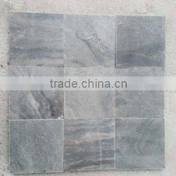 Green quartz paver stone floor tile 30x30