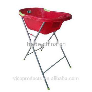 baby bather bath tub stand/metal stand for baby tub baby product