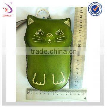 Real/ Cow/genuine Animal Leather Coin Purse