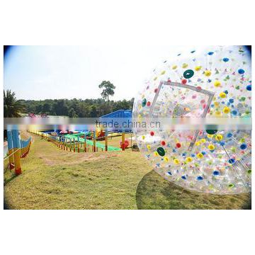 2016 Best selling PVC / TPU Human Sized Soccer Bubble Football Inflatable Body Zorb Ball