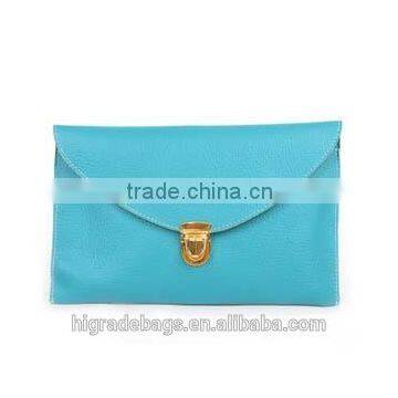 Womens Envelope Synthetic Leather Lady Clutch Bag New Fashion Envelope Clutch Bag With Chain Shoulder photo-5