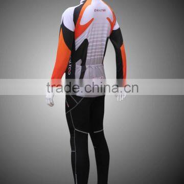 2015 China Cheap Small Order Long Sleeve Sublimation Cycling Wear