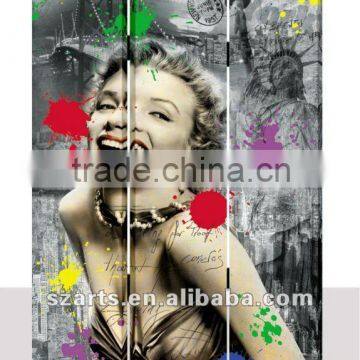 marilyn monroe decoration room divider