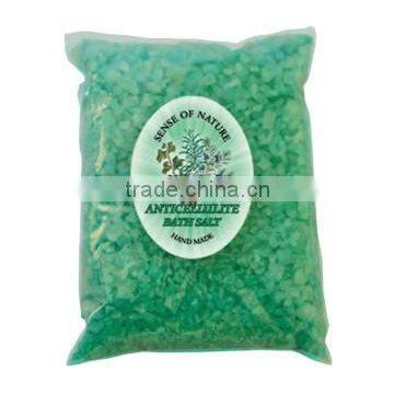 Bath salts "Anticellulite", bag, 100g. Paraben Free. Made in EU. Private Label Available.