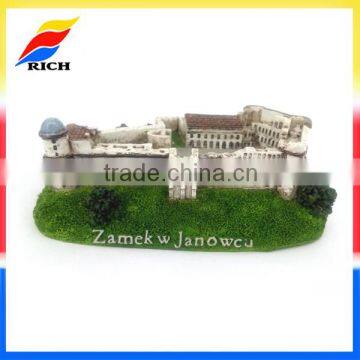 Custom resin tiny models tourist souvenir building replicas