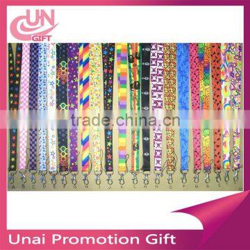 Fashion heat transfer safety lanyard floating charm locket