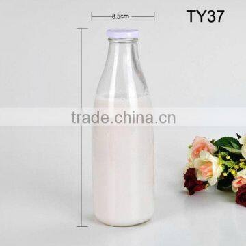 1000ML glass screw cap milk bottle