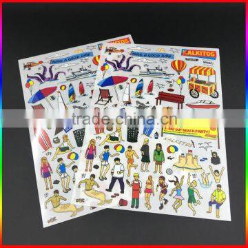 Custom Dry Transfer Cartoon Tattoo Sticker/scratch Sticker Tattoo for Kids photo-2