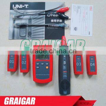 Multi-Function Cable Finder set UNI-T UT681A portable network tester 2.0* LCD display 128*64 Resolution RJ-45 Test port